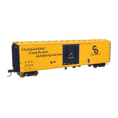 Walthers Mainline 910-2855 HO 50' PC&F Boxcar - C&O #22743