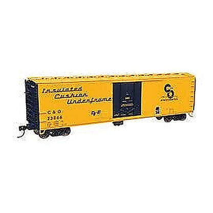 walthers mainline 2856 ho scale 50 pc f insulated boxcar ready to run ches