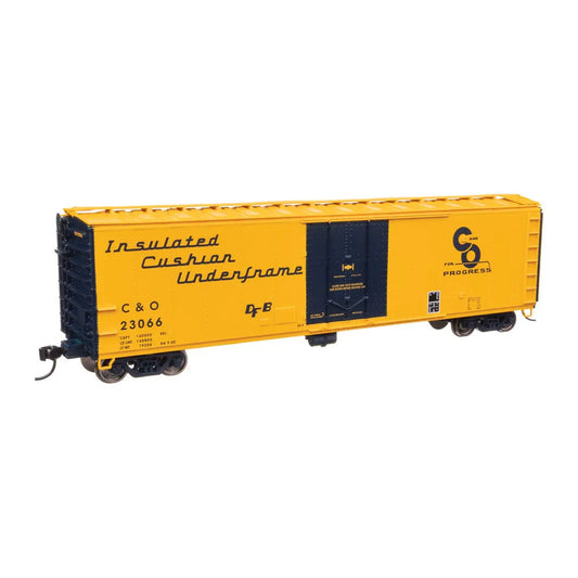 walthers mainline 2856 ho scale 50 pc f insulated boxcar ready to run ches
