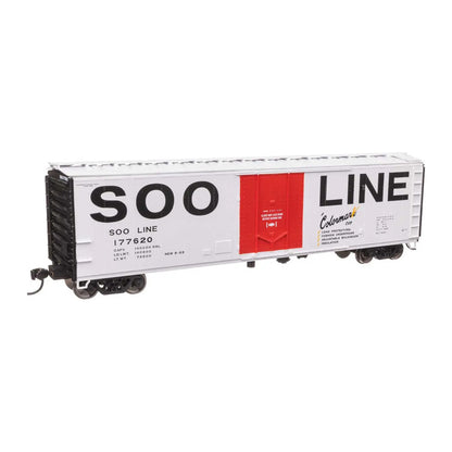 Walthers Mainline 910-2866 HO 50' PC&F Boxcar - Soo Line #177620