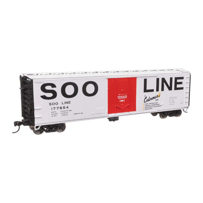 walthers mainline 2867 ho scale 50 pc f insulated boxcar ready to run soo
