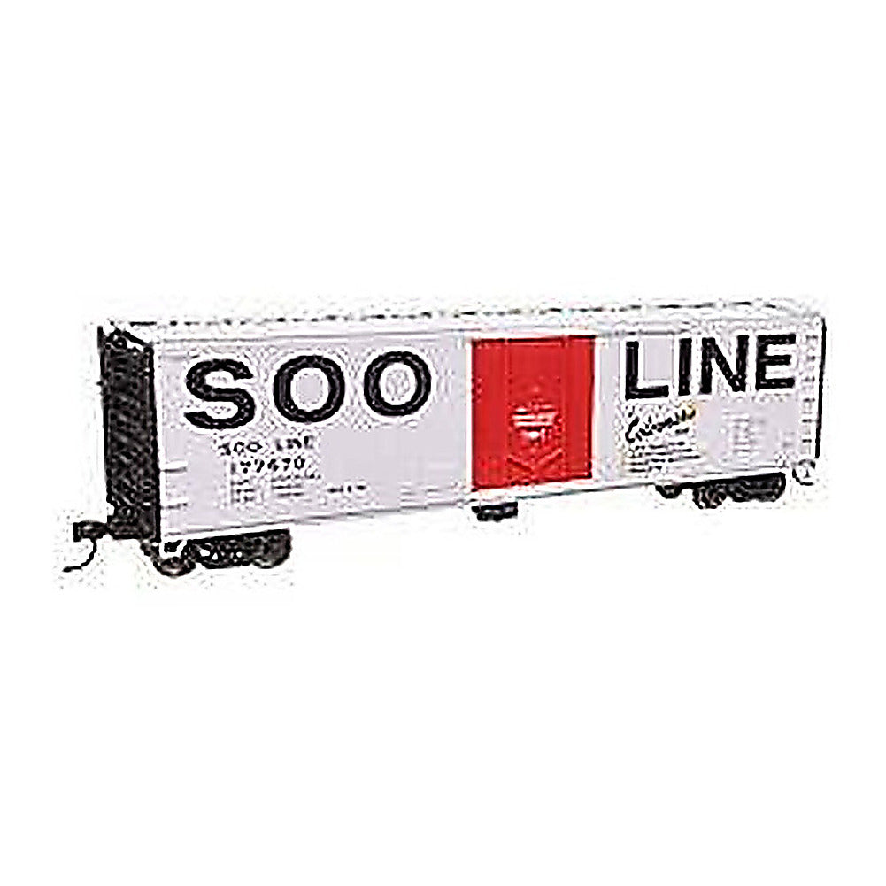 walthers mainline 2868 ho scale 50 pc f insulated boxcar ready to run soo