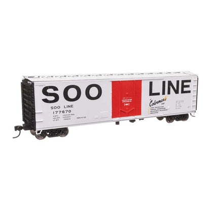 Walthers Mainline 910-2868 HO 50' PC&F Boxcar - Soo Line #177670