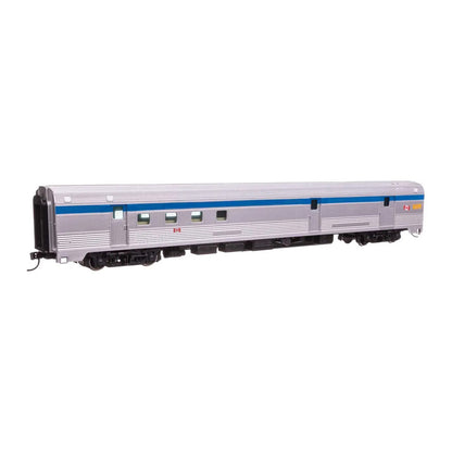 Walthers Mainline 910-30318 HO 85' Budd Baggage-RPO - VIA Rail