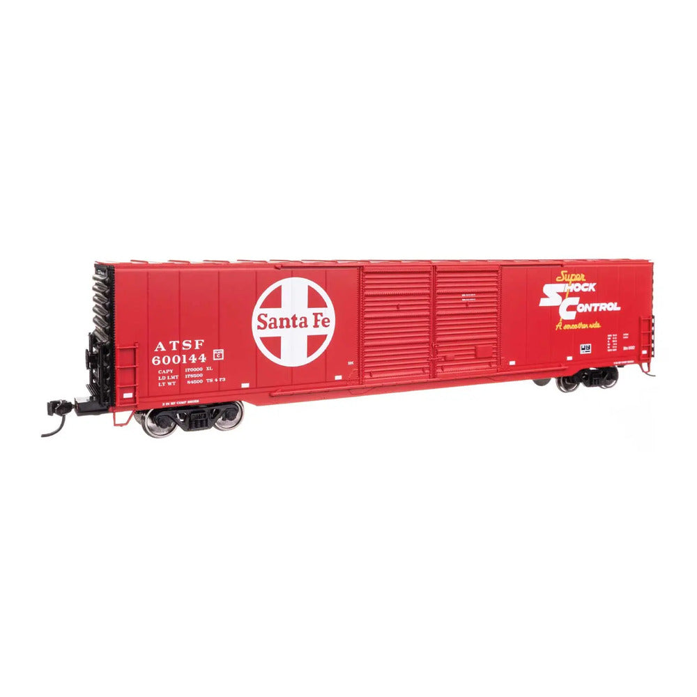 walthers mainline 910 3402 ho scale 60 ps double door boxcar santa fe 600144