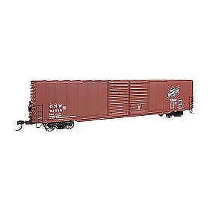 walthers mainline 910 3404 ho scale 60 ps double door boxcar cnw 91338