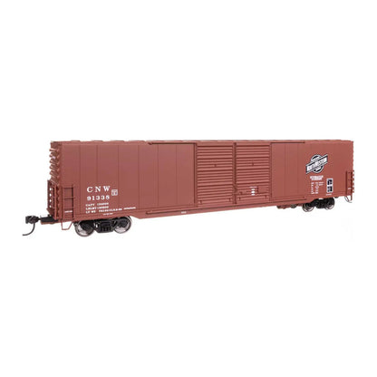 Walthers Mainline 910-3404 HO 60' P-S Dbl Door Boxcar C&NW #91338