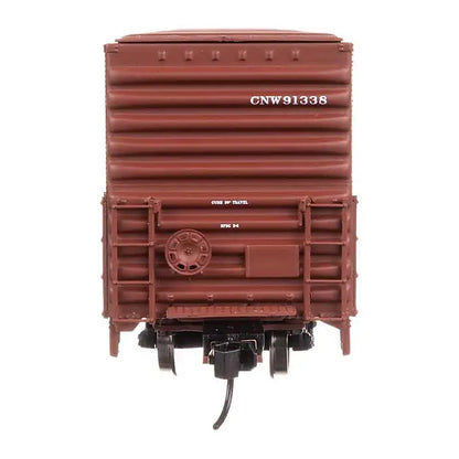 Walthers Mainline 910-3404 HO 60' P-S Dbl Door Boxcar C&NW #91338
