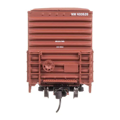 Walthers Mainline 910-3410 HO 60' P-S Dbl Door Boxcar N&W #600626