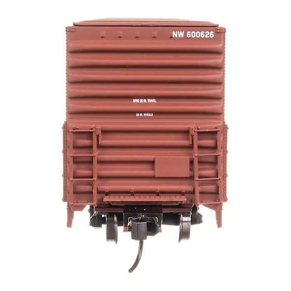 Walthers Mainline 910-3410 HO 60' P-S Dbl Door Boxcar N&W #600626