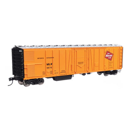 Walthers Mainline 910-3787 HO 50' Mech Reefer Milwaukee Road #9676