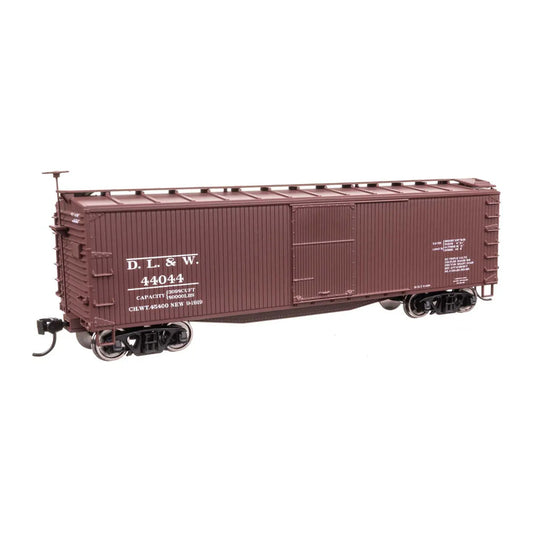 walthers mainline 910 40175 ho scale 40 wood boxcar rtr dl w 44044