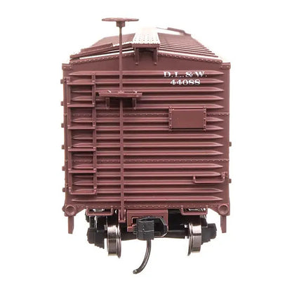 Walthers Mainline 910-40178 HO 40' Wood Boxcar Lackawanna #44088