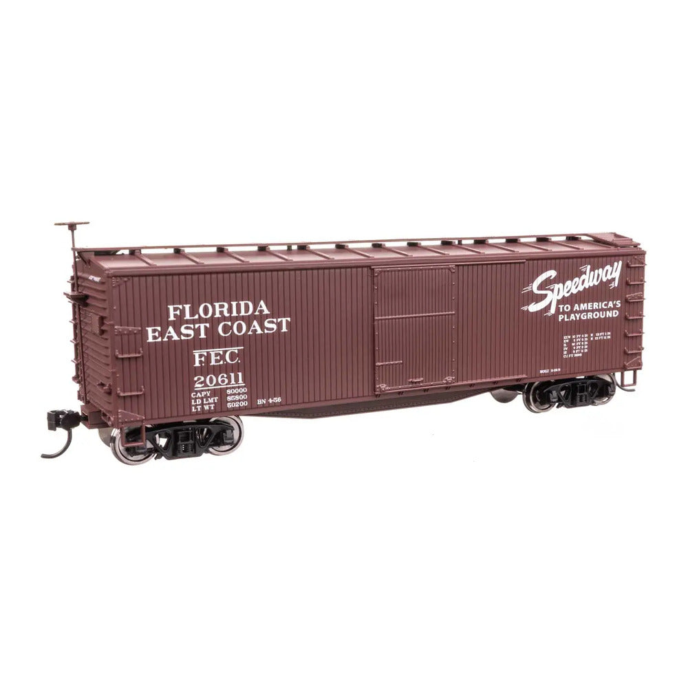 walthers mainline 910 40179 ho scale 40 wood boxcar rtr fec 20611