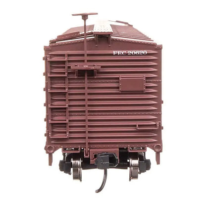 Walthers Mainline 910-40180 HO 40' Wood Boxcar FEC #20620