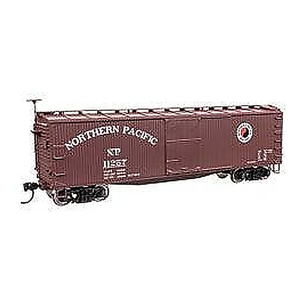 walthers mainline 910 40183 ho scale 40 wood boxcar rtr np 11257