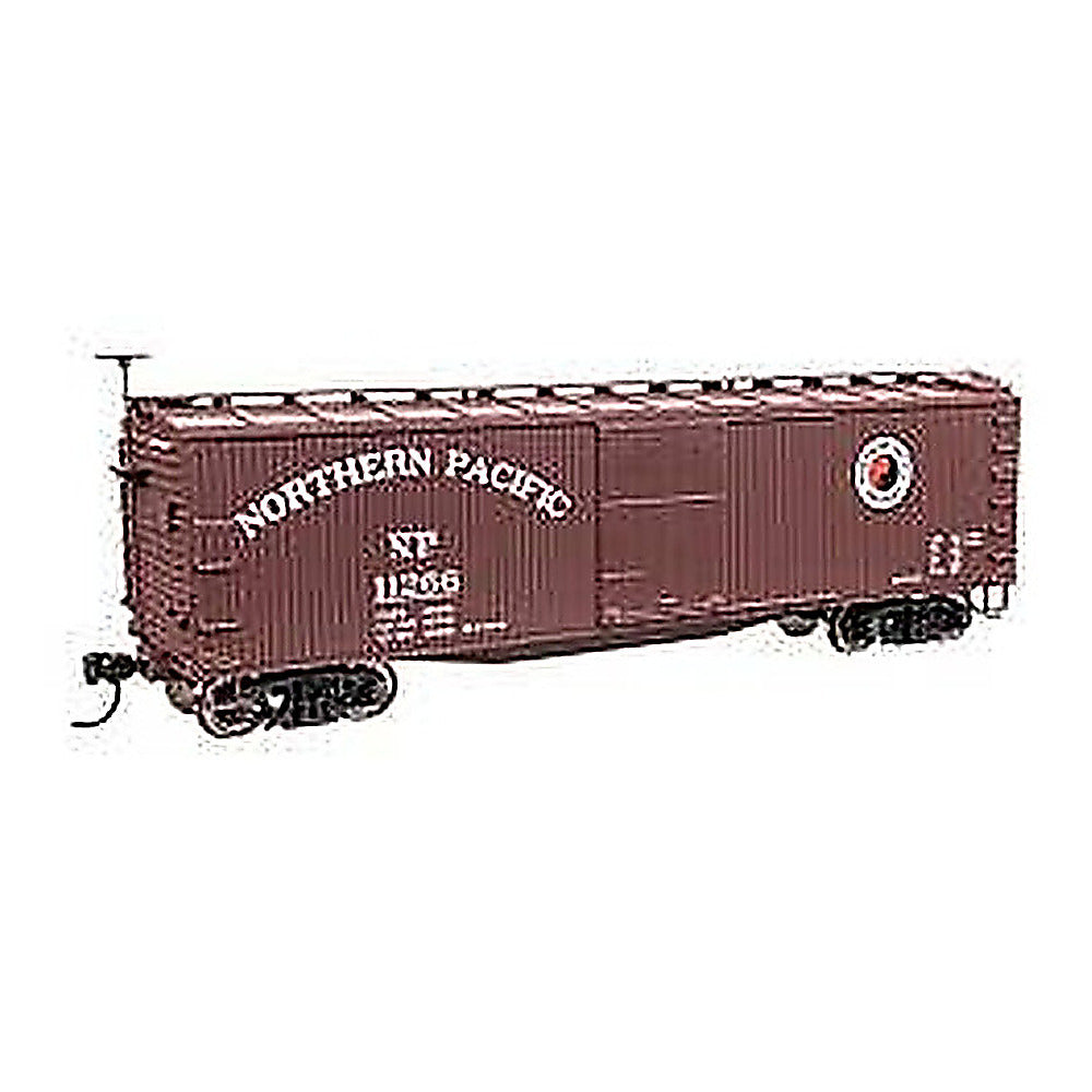 walthers mainline 910 40185 ho scale 40 wood boxcar rtr np 11266