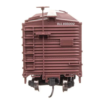 Walthers Mainline 910-40195 HO 40' Wood Boxcar - Rock Island #155002