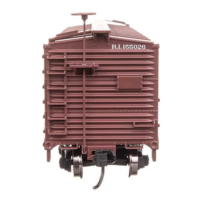 Walthers Mainline 910-40196 HO 40' Wood Boxcar - Rock Island #155026