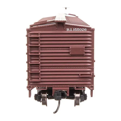 Walthers Mainline 910-40196 HO 40' Wood Boxcar - Rock Island #155026