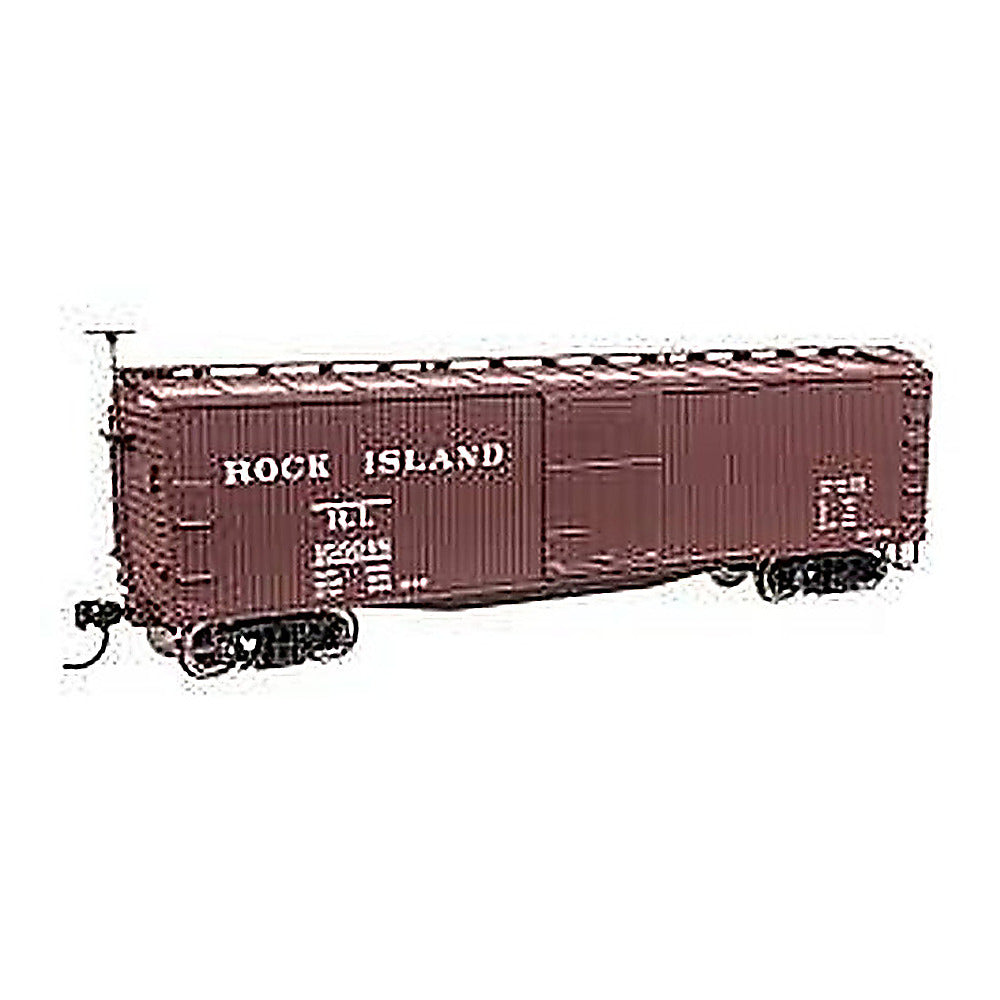 walthers mainline 910 40198 ho scale 40 wood boxcar rtr rock island 155048