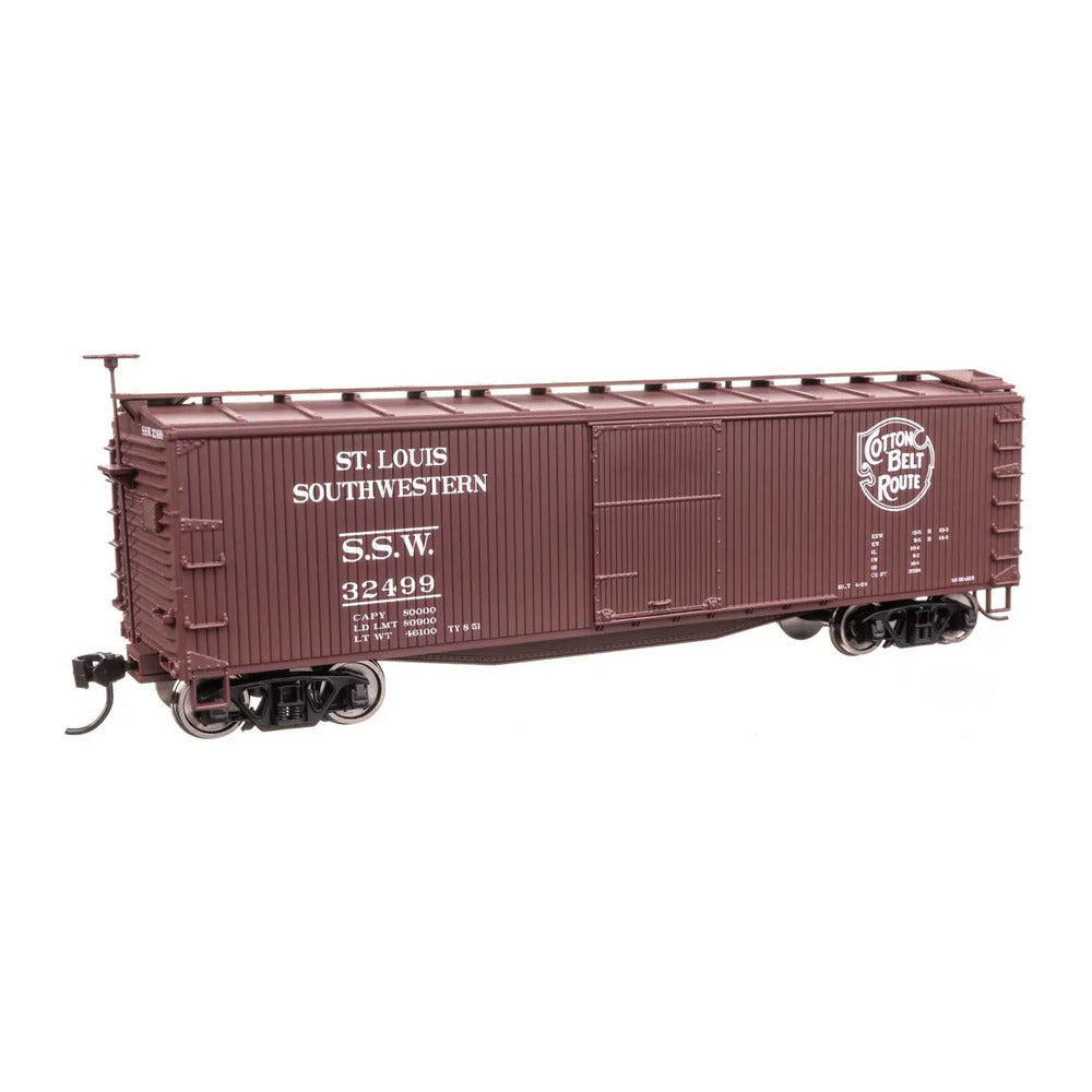walthers mainline 910 40205 ho scale 40 wood boxcar rtr ssw 32499