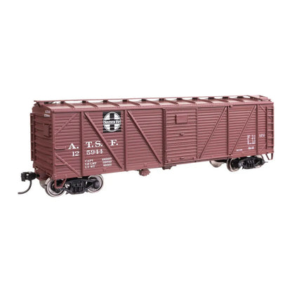 Walthers Mainline 910-40353 HO Scale 40' ARA Boxcar RTR Santa Fe #125944