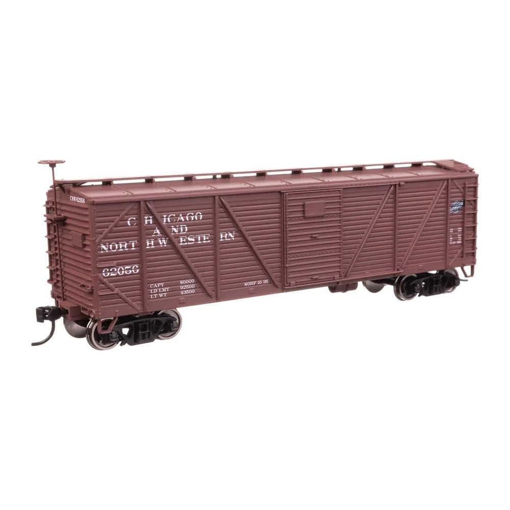 walthers mainline 40707 ho scale 40 ara single sheathed boxcar ready to run