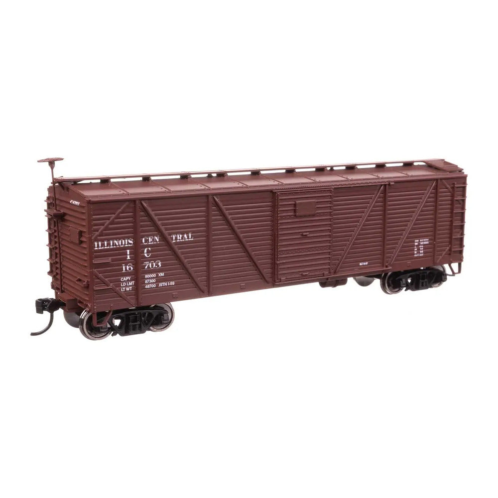 walthers mainline 40713 ho scale 40 ara single sheathed boxcar ready to run