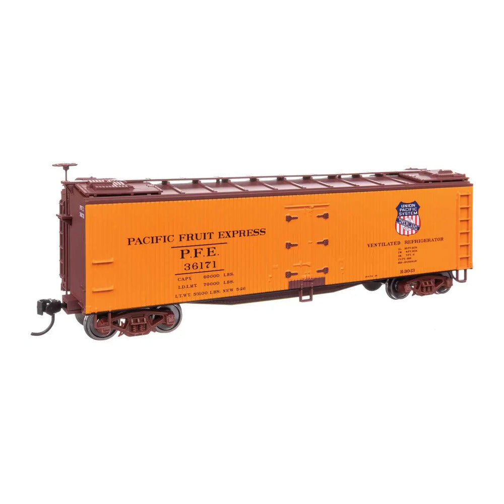 walthers mainline 910 41230 ho scale 40 early reefer rtr pfe 36171
