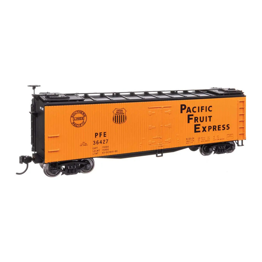 walthers mainline 910 41232 ho scale 40 early reefer rtr pfe 36427
