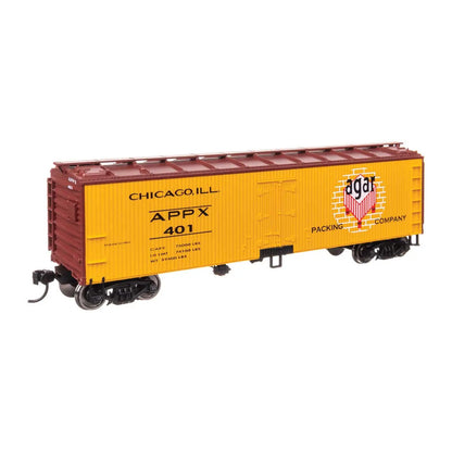Walthers Mainline 910-41301 HO 40' Wood Reefer - Agar APPX #401
