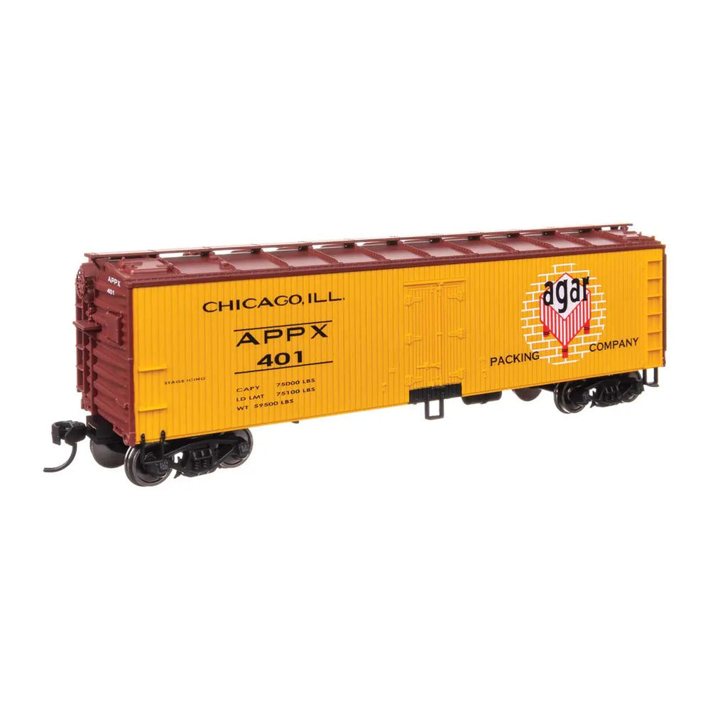 walthers mainline 910 41301 ho scale 40 wood reefer rtr agar 401
