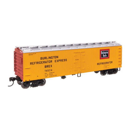 Walthers Mainline 910-41306 HO 40' Reefer Chicago Burlington #74524