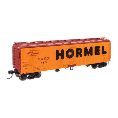 Walthers Mainline 910-41309 HO 40' Wood Reefer - Hormel NADX #423