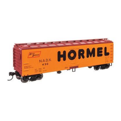 Walthers Mainline 910-41310 HO 40' Wood Reefer - Hormel NADX #430