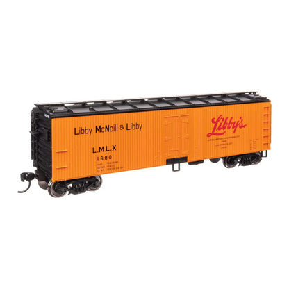 Walthers Mainline 910-41316 HO 40' Wood Reefer - Libby LMLX #1680
