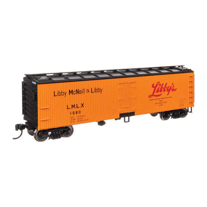 walthers mainline 910 41316 ho scale 40 wood reefer rtr libby 1680