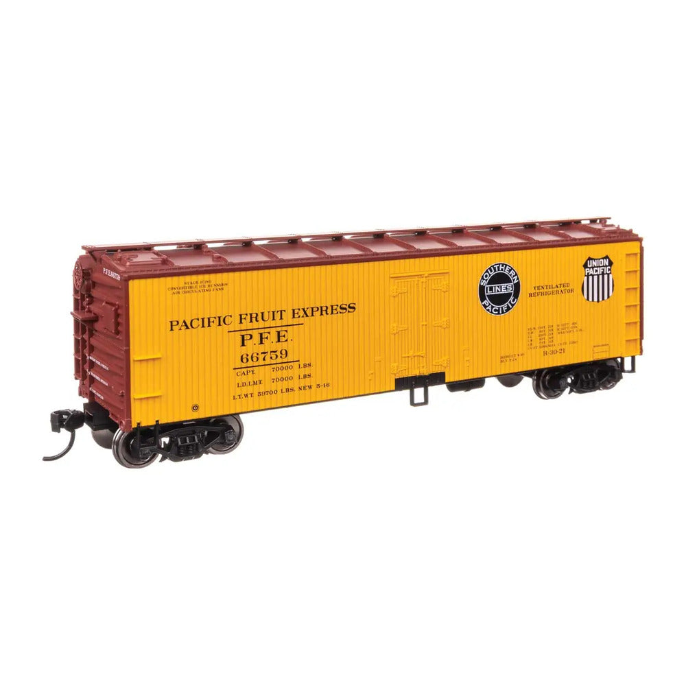 walthers mainline 910 41323 ho scale 40 wood reefer rtr pfe 66759
