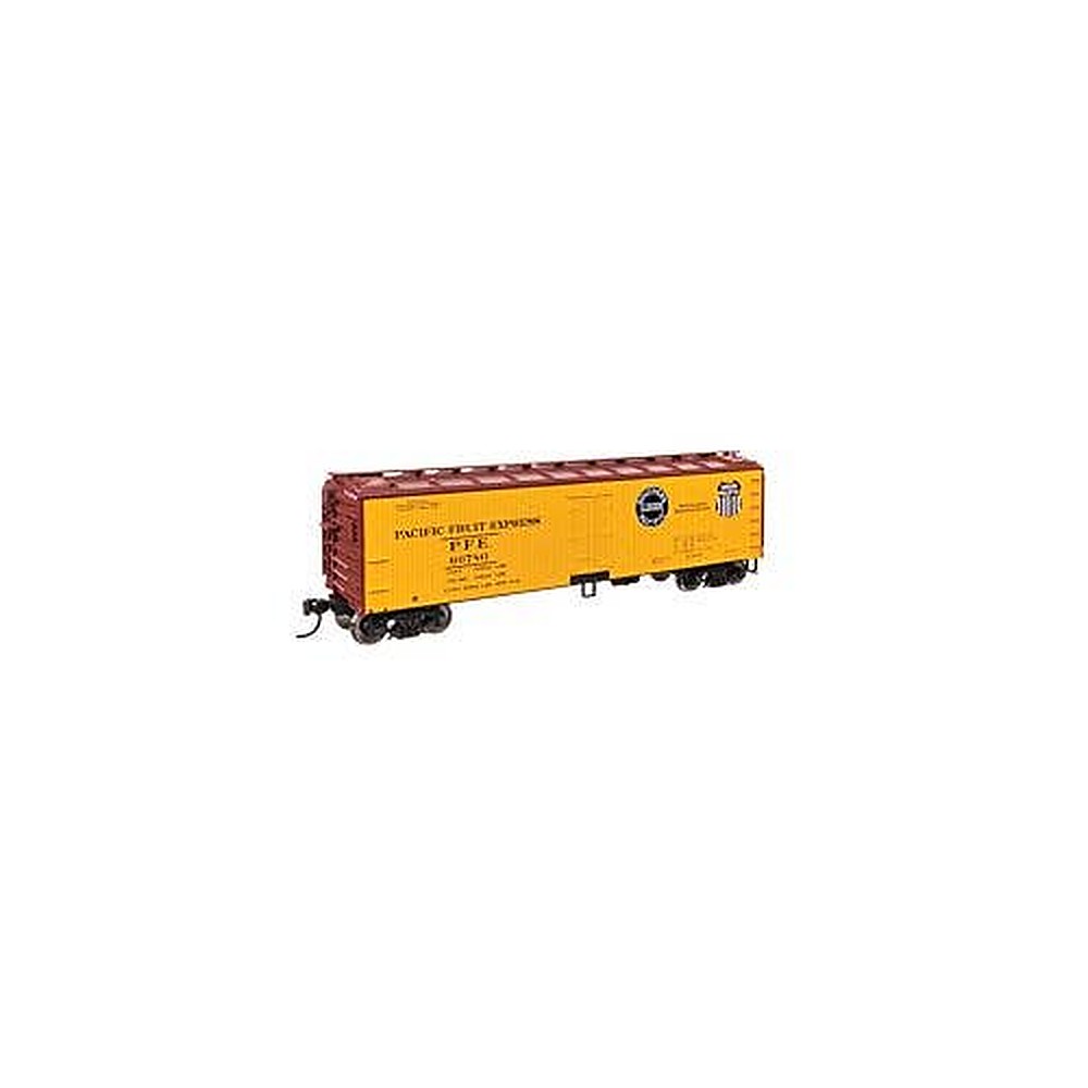 walthers mainline 910 41324 ho scale 40 wood reefer rtr pfe 66780