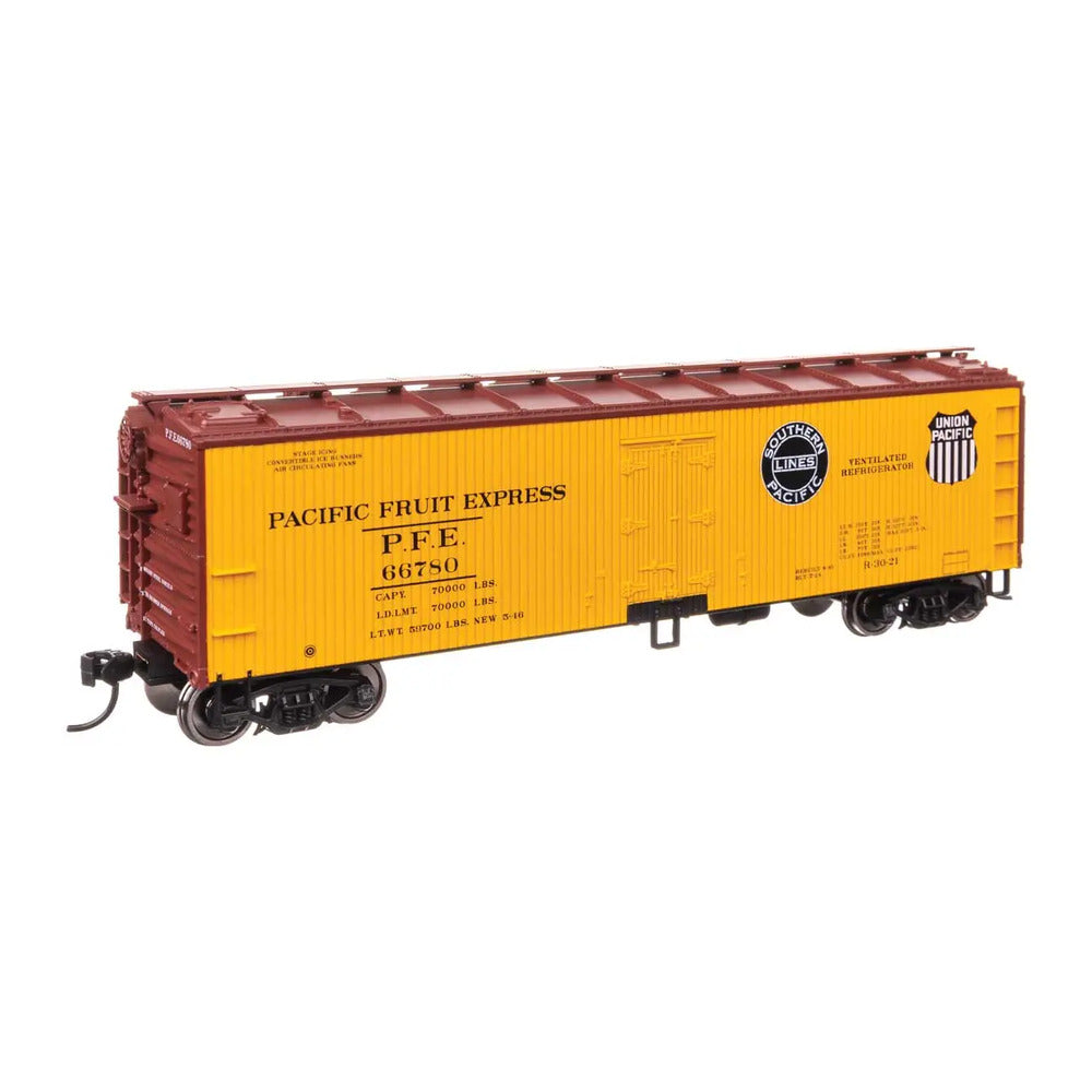 walthers mainline 910 41324 ho scale 40 wood reefer rtr pfe 66780