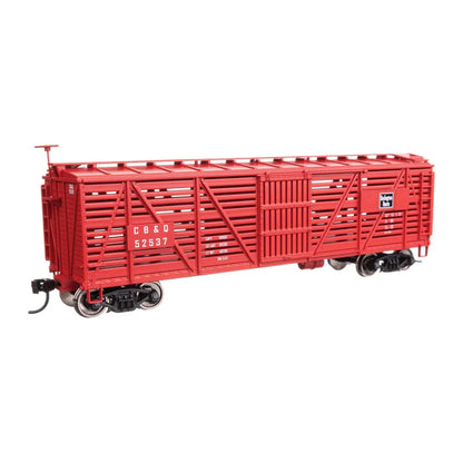 walthers mainline 910 41452 ho scale 40 wood stock car rtr cb q 52537