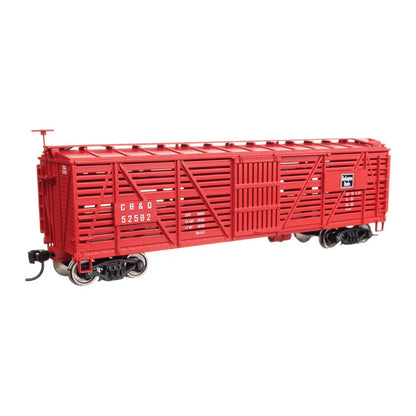 walthers mainline 910 41454 ho scale 40 wood stock car rtr cb q 52582