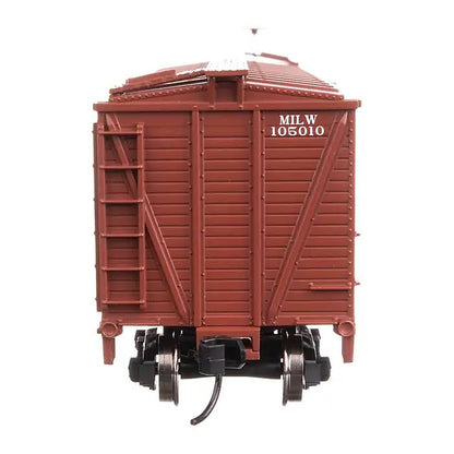 Walthers Mainline 910-41459 HO 40' Stock Car - Milwaukee Road #105010
