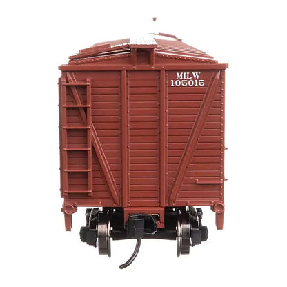 Walthers Mainline 910-41460 HO 40' Stock Car - Milwaukee Road #105015