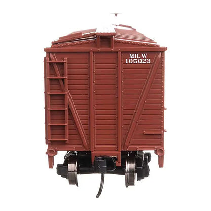 Walthers Mainline 910-41461 HO 40' Stock Car - Milwaukee Road #105023