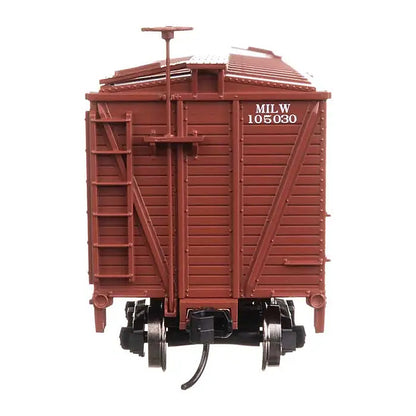 Walthers Mainline 910-41462 HO 40' Stock Car - Milwaukee Road #105030