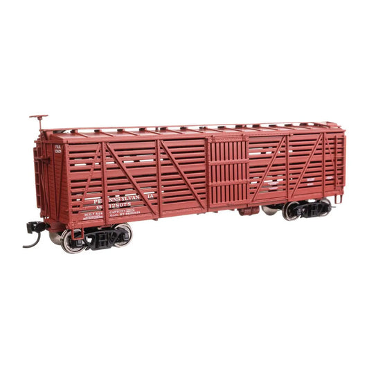 walthers mainline 910 41463 ho scale 40 wood stock car rtr prr 128078