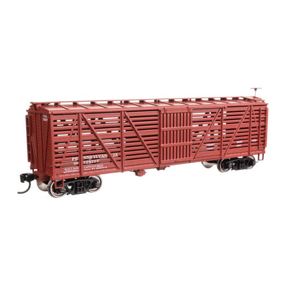 Walthers Mainline 910-41466 HO 40' Stock Car - Pennsylvania RR #128107
