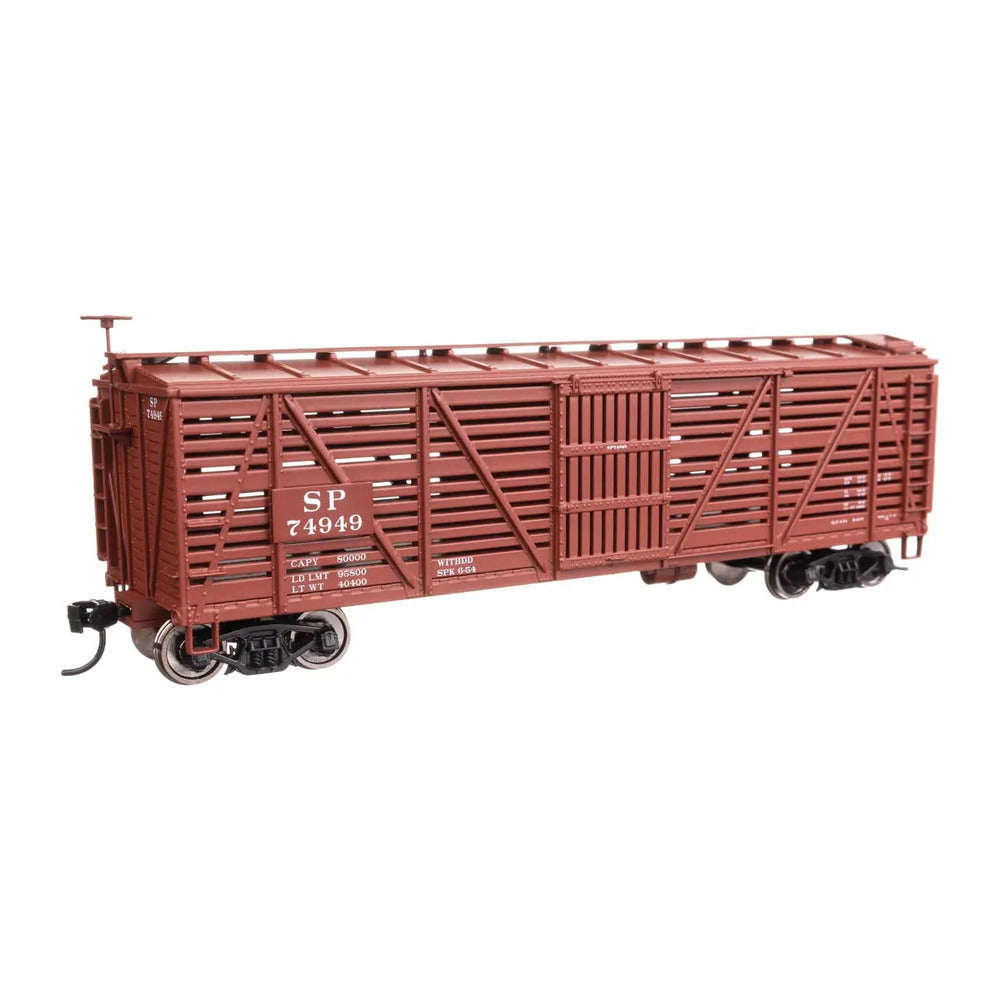walthers mainline 910 41469 ho scale 40 wood stock car rtr sp 74949